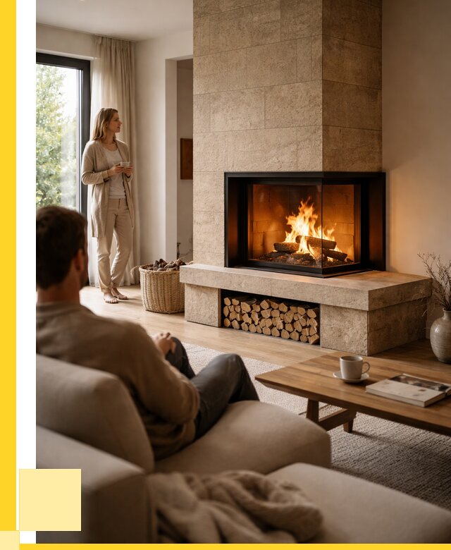 Угловые камины из кирпича установка в Оренбурге от 152535 р. ЭриданРнб