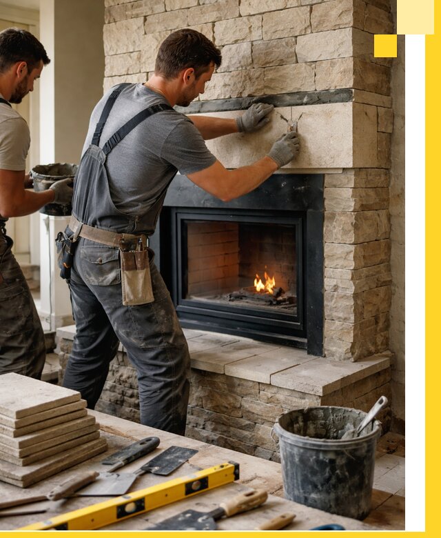 Проектирование и установка открытых каминов в Оренбурге