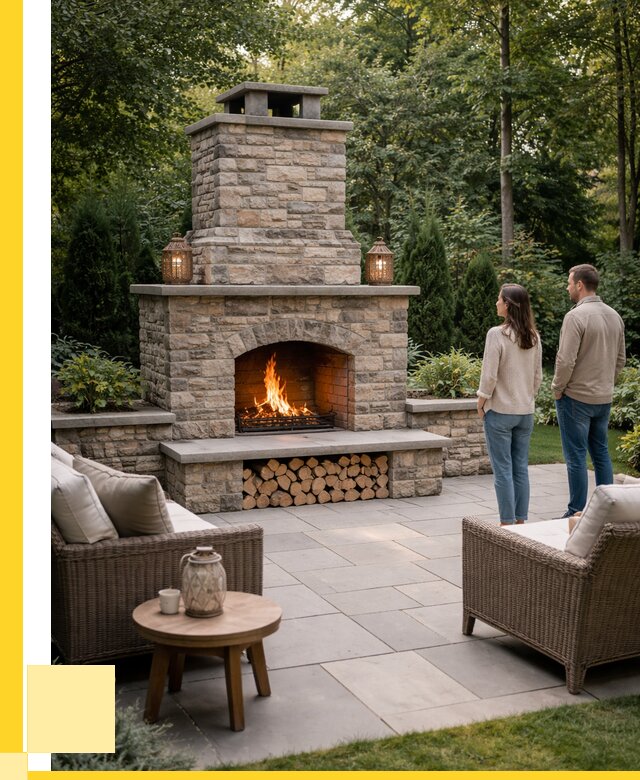 Уличные камины из кирпича в Оренбурге от 152535 р. | ЭриданРнб