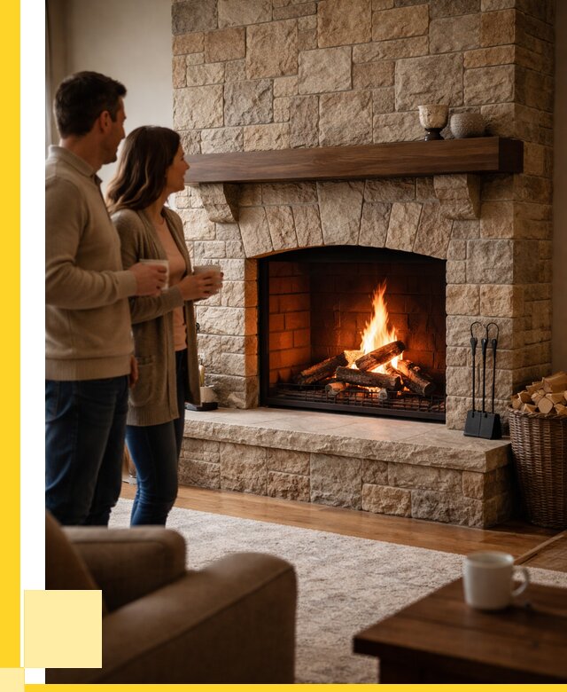 Каменные камины на заказ в Оренбурге от 183042 р. | ЭриданРнб