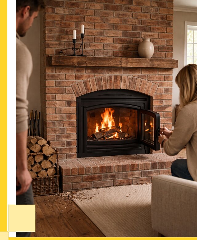 Кирпичные камины под ключ в Оренбурге от 152535 р. | ЭриданРнб