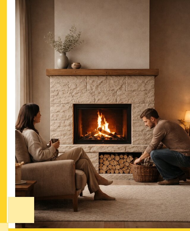 Камины для дома в Оренбурге под ключ от 152535 р. | ЭриданРнб