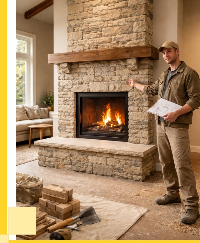 Камины под ключ в Оренбурге от 183042 р. | ЭриданРнб — установка