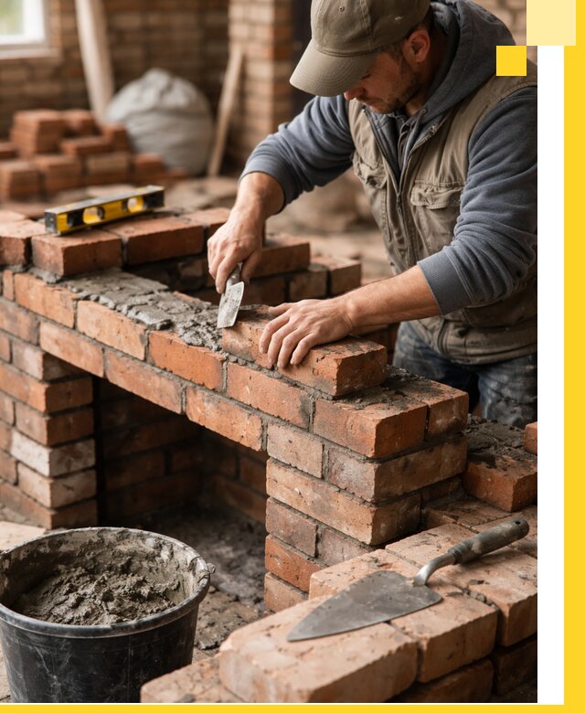 Кладка каминов под ключ в Оренбурге профессиональная отделка и монтаж