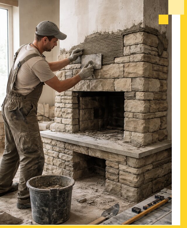 Строительство каминов под ключ в Оренбурге от проектирования до монтажа