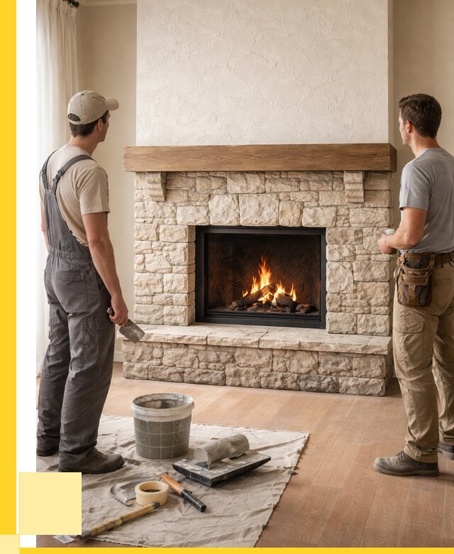 Отделка каминов в Оренбурге от 6610 р. под ключ | ЭриданРнб