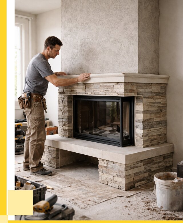 Изготовление каминов под ключ в Оренбурге от 152535 р. | ЭриданРнб