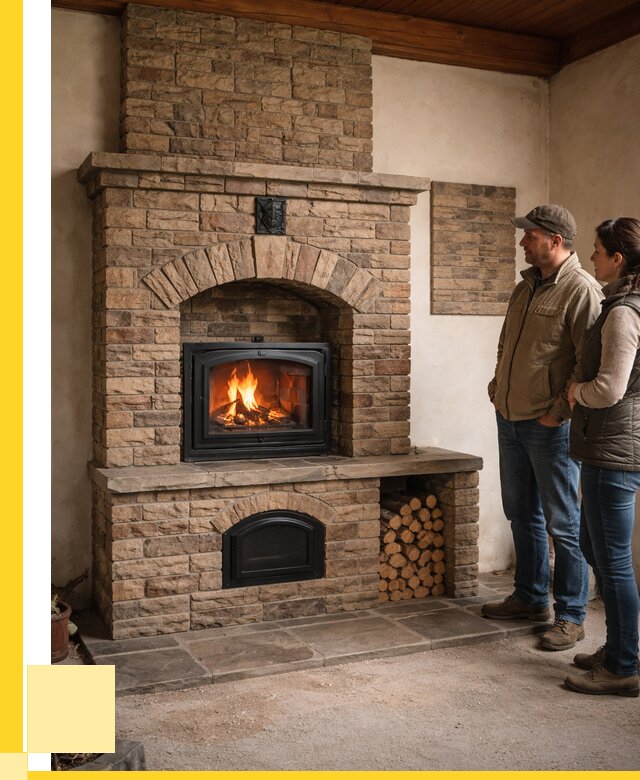 Кирпичная печь под ключ в Оренбурге от 152535 р. | ЭриданРнб