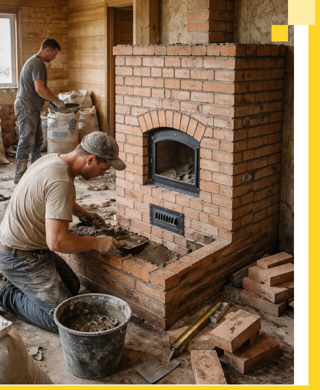 Профессиональное строительство печей в Оренбурге под ключ