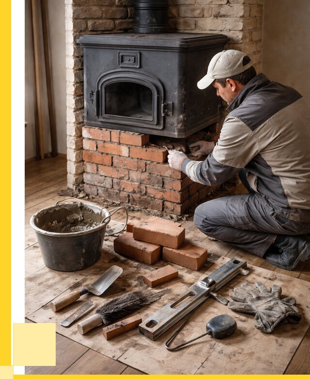 Ремонт печей в Оренбурге от 12203 р., услуги печника ЭриданРнб