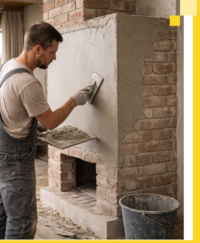 Отделка печей и облицовка каминов в Оренбурге под ключ