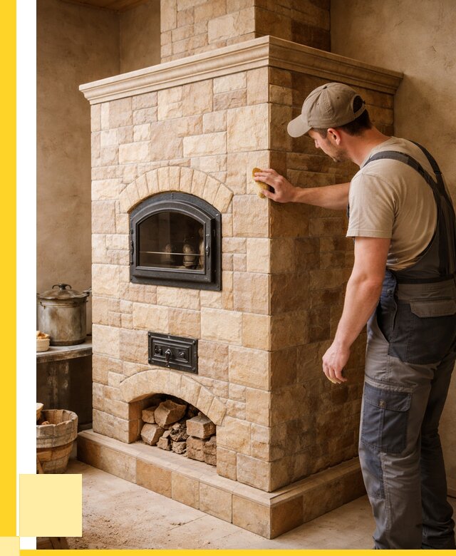 Облицовка печей в Оренбурге от 4576 р. под ключ | ЭриданРнб