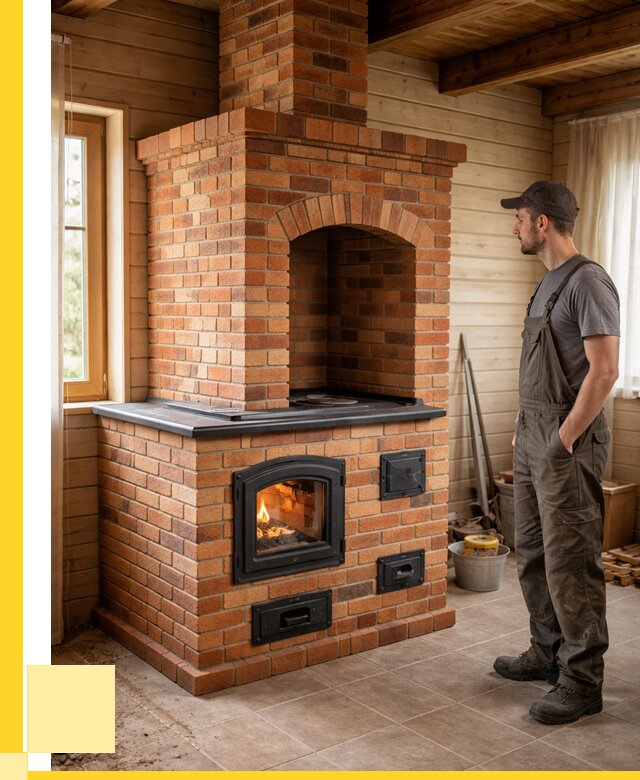 Кирпичные печи в Оренбурге: купить от 152535 р. | ЭриданРнб