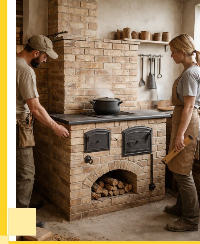 Варочно отопительные печи в Оренбурге от 91521 р. | ЭриданРнб