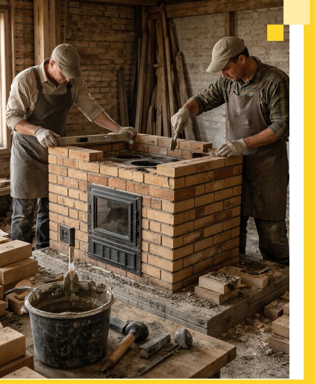 Изготовление и установка варочных печей под ключ в Оренбурге