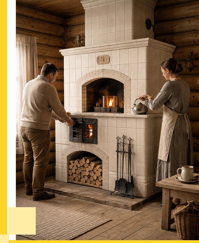 Русские печи в Оренбурге: установка от 152535 р. ЭриданРнб