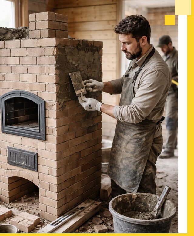 Изготовление и установка печей-шведок под ключ в Оренбурге