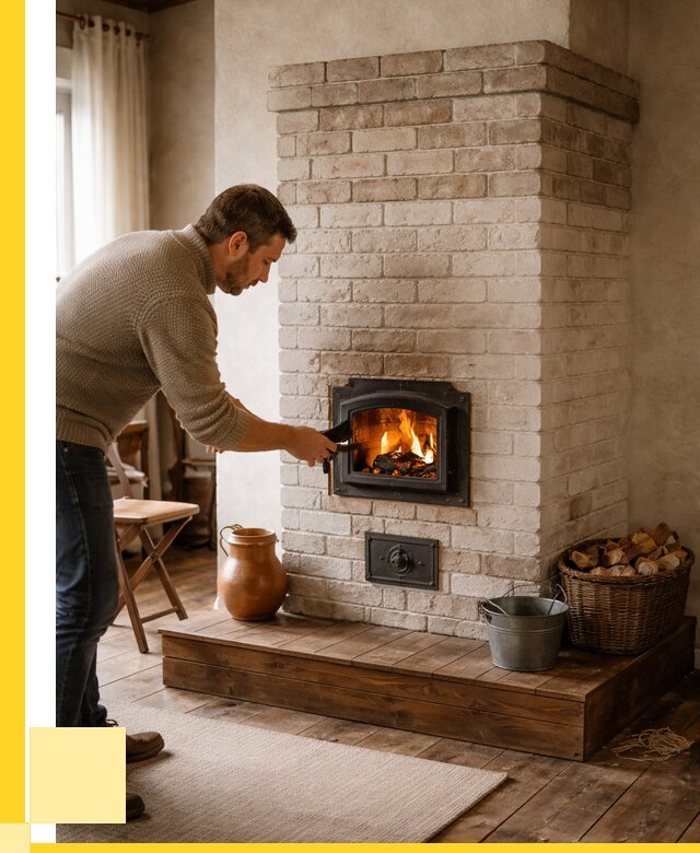 Печь голландка из кирпича в Оренбурге от 86437 р. | ЭриданРнб