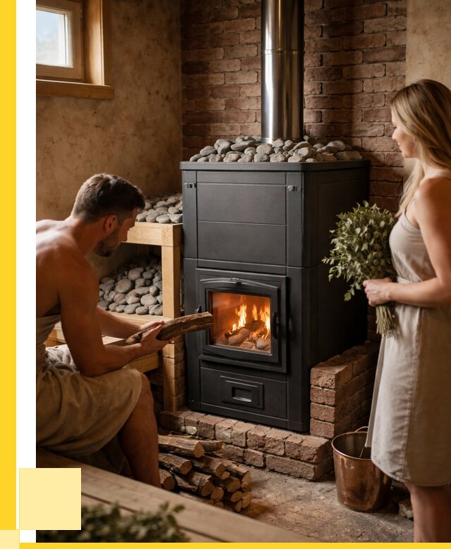 Кирпичная печь для бани на заказ в Оренбурге от 55930 р. | ЭриданРнб