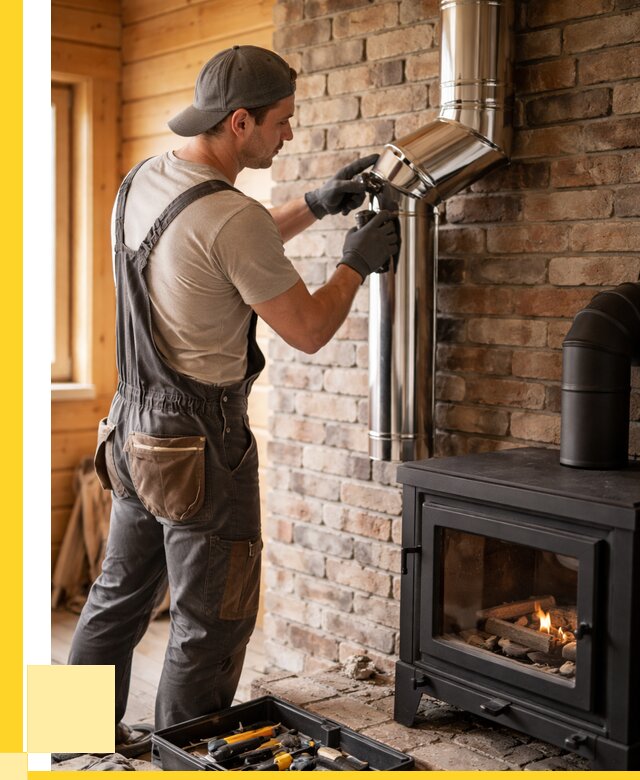 Монтаж дымоходов для печей в Оренбурге от 7627 р. | ЭриданРнб