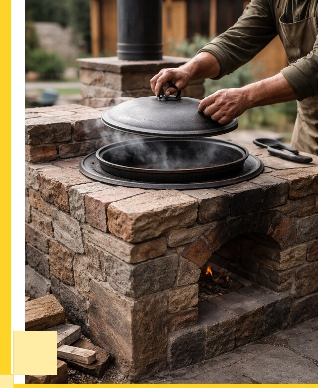 Печи для казана в Оренбурге по цене от 18304 р. | ЭриданРнб