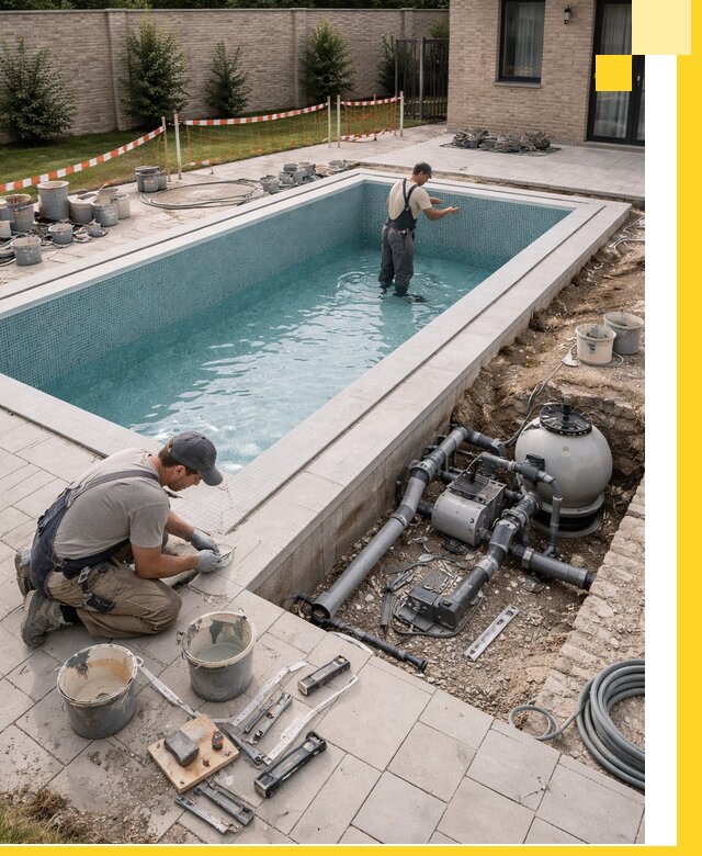 Строительство бассейнов под ключ в Оренбурге: проекты и монтаж