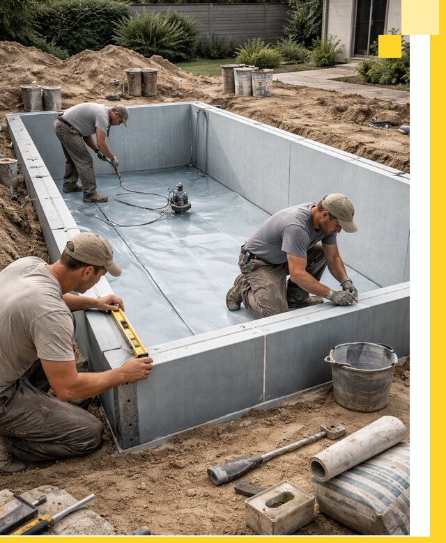 Профессиональный монтаж бассейнов под ключ в Оренбурге с гарантией