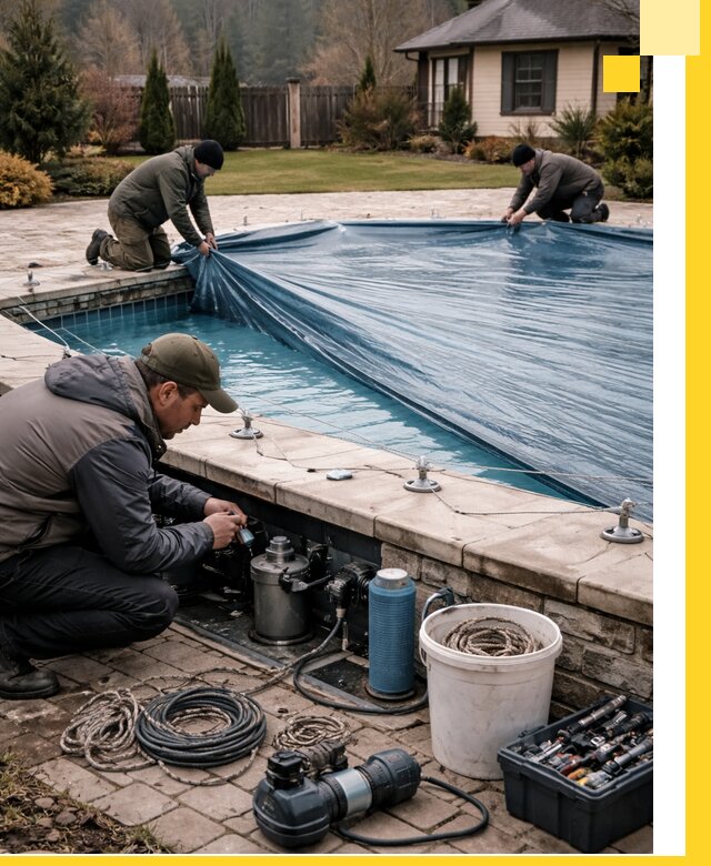 Консервация бассейнов в Оренбурге: подготовка к длительному хранению