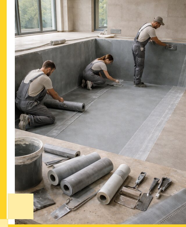 Гидроизоляция бассейнов в Оренбурге от 2034 р., ЭриданРнб