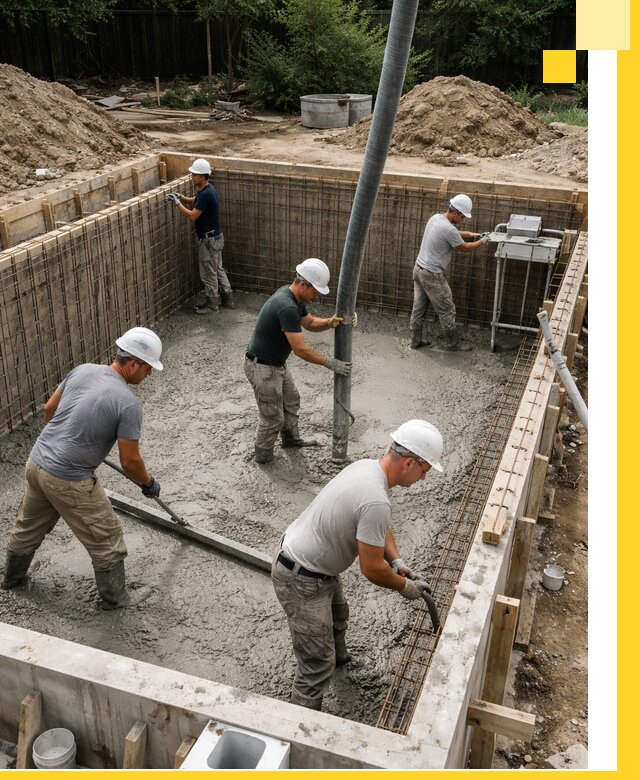 Строительство бетонных бассейнов под ключ в Оренбурге