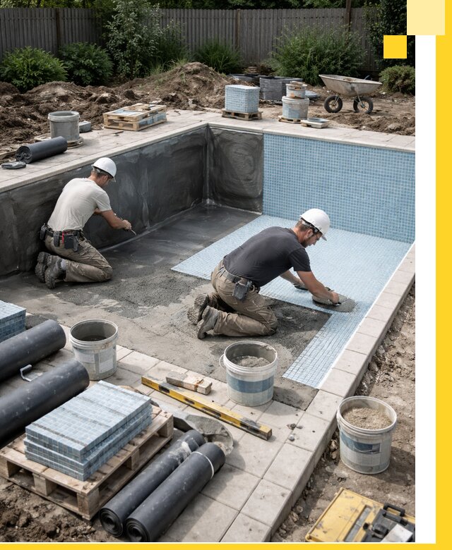 Проектирование и строительство стационарных бассейнов в Оренбурге