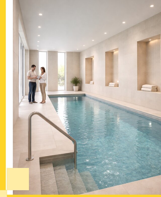 Бассейны в помещении под ключ в Оренбурге от 1525350 р. | ЭриданРнб