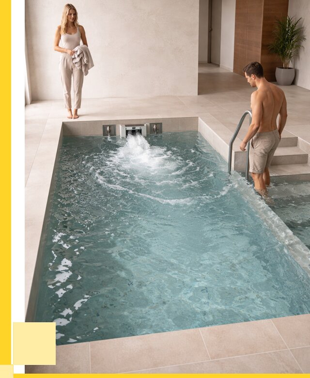 Бассейн с противотоком в Оренбурге от 254225 р. | ЭриданРнб