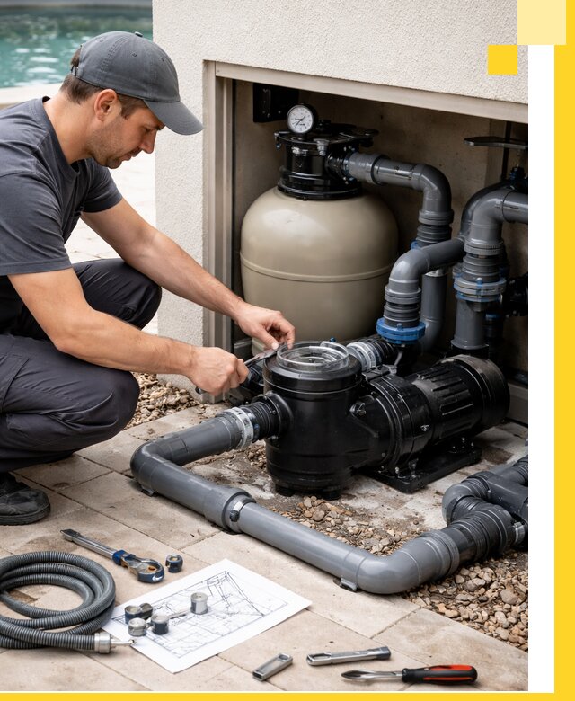 Поставка, монтаж и сервис насосов для бассейнов в Оренбурге