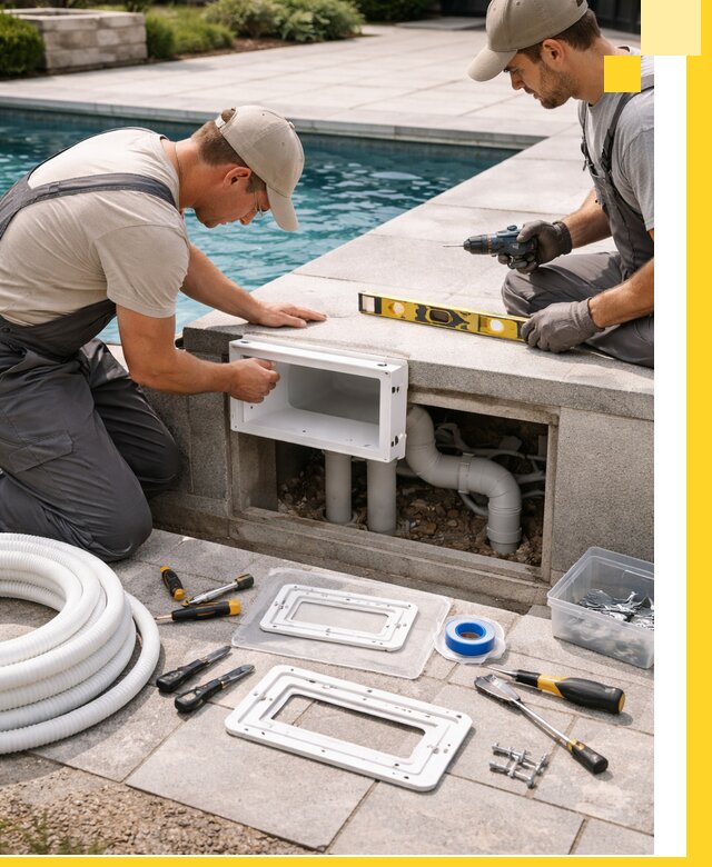 Поставка и установка скиммеров для бассейнов в Оренбурге