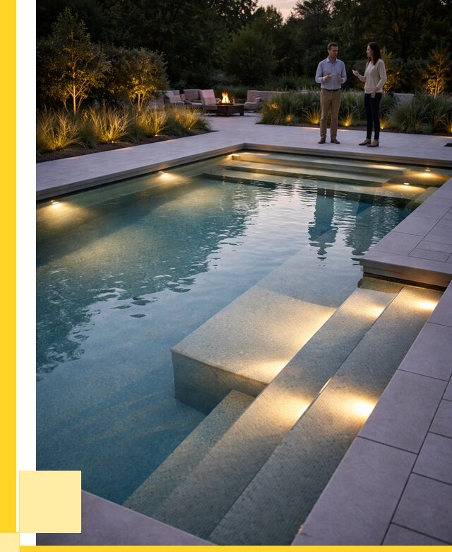 Освещение бассейнов в Оренбурге под ключ от 25423 р. | ЭриданРнб