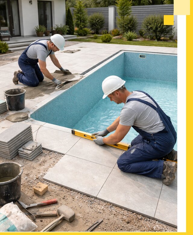 Строительство и монтаж плавательных бассейнов под ключ в Оренбурге