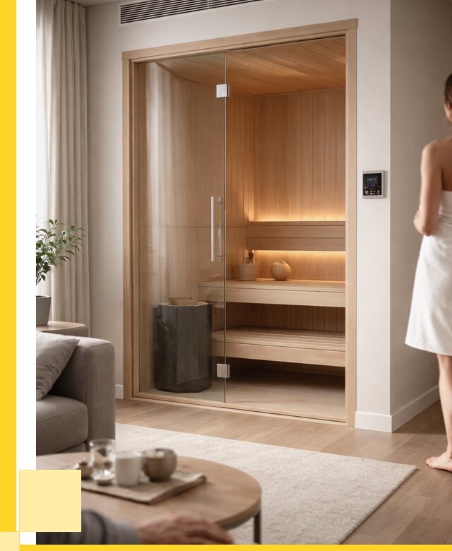 Сауна в квартире под ключ в Оренбурге от 122028 р. ЭриданРнб