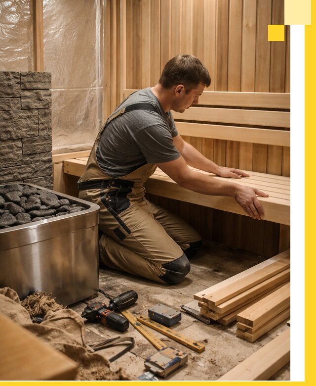 Сауны для дома под ключ с проектированием и монтажом в Оренбурге