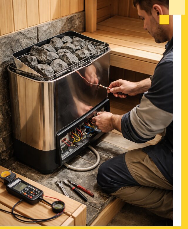 Продажа и установка электрокаменок для саун в Оренбурге