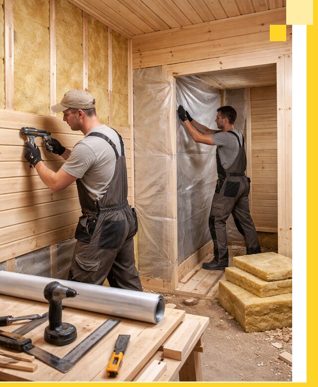 Бани под ключ в Оренбурге с проектом и полным монтажом