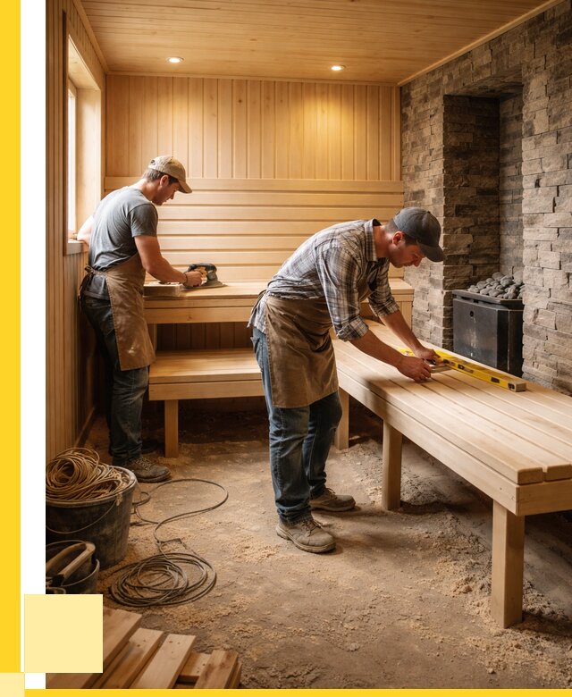 Отделка бани в Оренбурге: внутренняя отделка от 3051 р. | ЭриданРнб