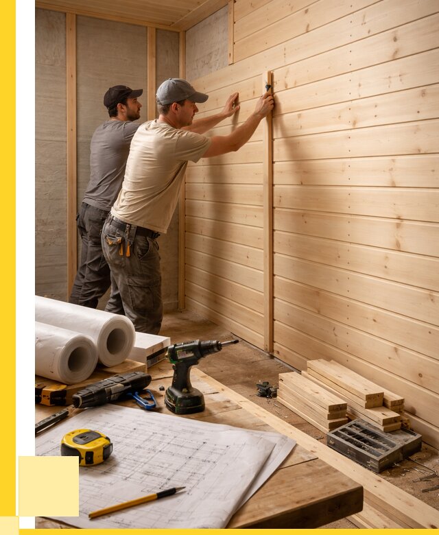 Обшивка бани вагонкой в Оренбурге от 1220 р., ЭриданРнб