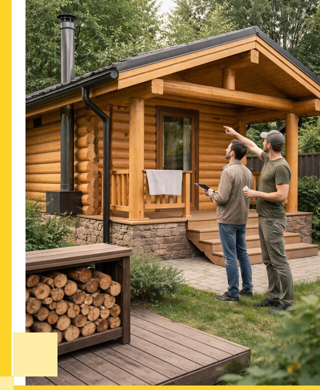 Бани для дачи под ключ в Оренбурге от 254225 р. | ЭриданРнб