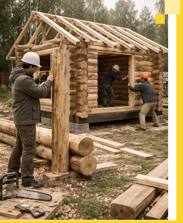 Строительство бань для дачи под ключ в Оренбурге с доставкой и монтажом