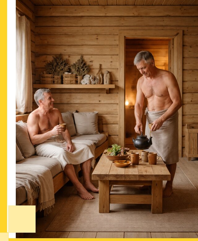 Бани с комнатой отдыха под ключ в Оренбурге от 457605 р. | ЭриданРнб