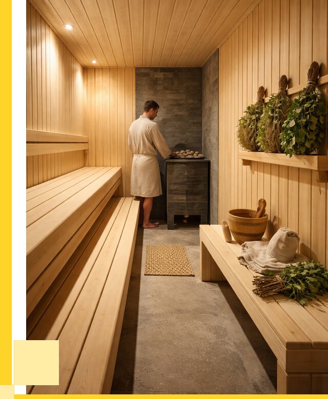 Отделка парной под ключ в Оренбурге от 355915 р. | ЭриданРнб