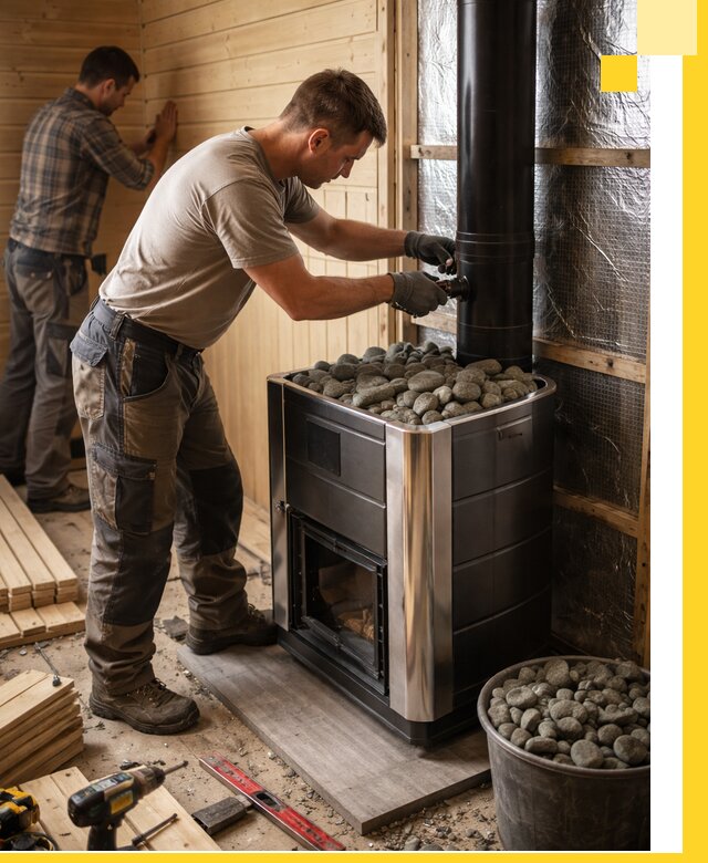 Проектирование и строительство парилок для бани в Оренбурге под ключ