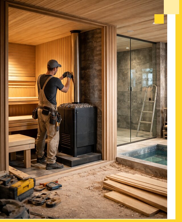 Полное строительство банных комплексов под ключ в Оренбурге