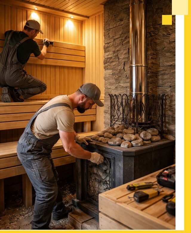 Комплексный дизайн бань, саун и зон отдыха в Оренбурге